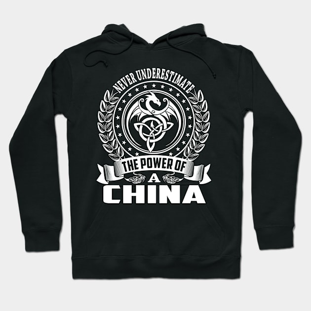 The Power Of a CHINA Hoodie by Rodmich25